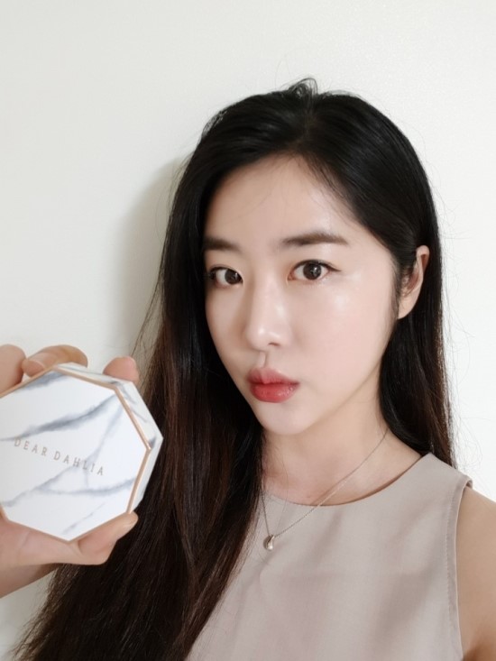 쿠션추천 디어달리아 대리석쿠션 고급미뿜뿜