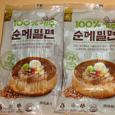 청수식품 여름 냉면 100% 제주 순메밀면