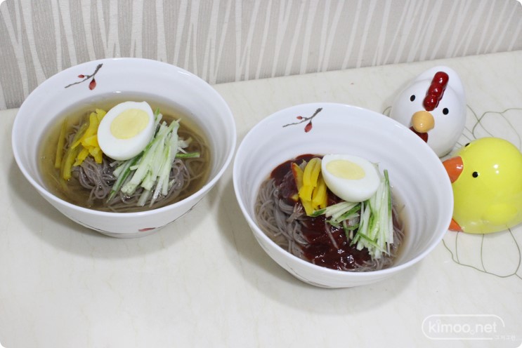 청수식품 60년노하우 여름음식 비빔냉면 물냉면