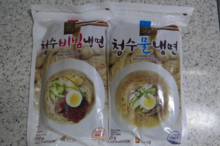 여름이면 생각나는 물냉면 비빔냉면 집에서 만들기