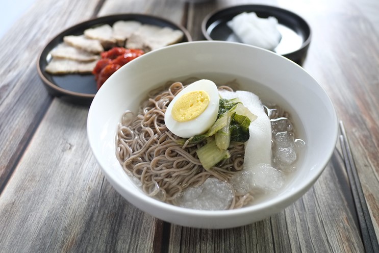 집에서 물냉면 만들기! 청수식품 100%제주순메밀면