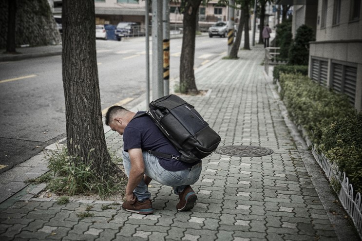 출퇴근용 남자백팩, 여행용백팩으로도 딱! 로디나트 데일리 트래블 백팩