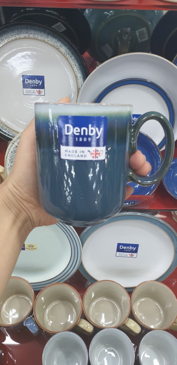 덴비 Denby 제품 많은 곳 남대문 그릇 상가