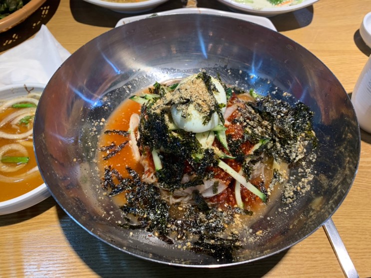 [당산 막국수] 당산/선유도 막국수 맛집!(돼지갈비도 맛있는) '선유도 메밀한우정'