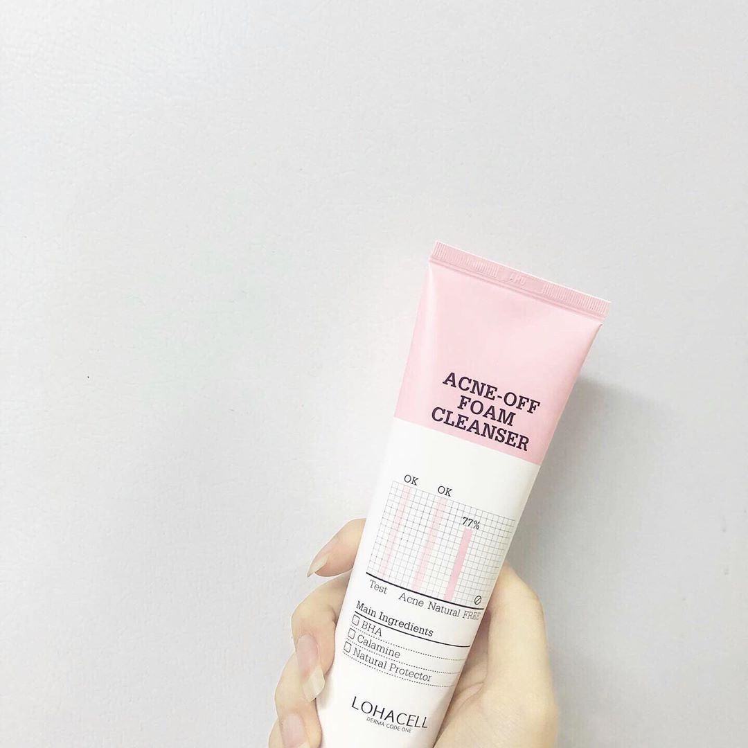 미뇨이 on Instagram: “여드름과 트러블 완화에 도움이 될 수 있는 살리실산과 칼라민이 함유된 로하셀 아크네오프폼클렌저 ෆ”