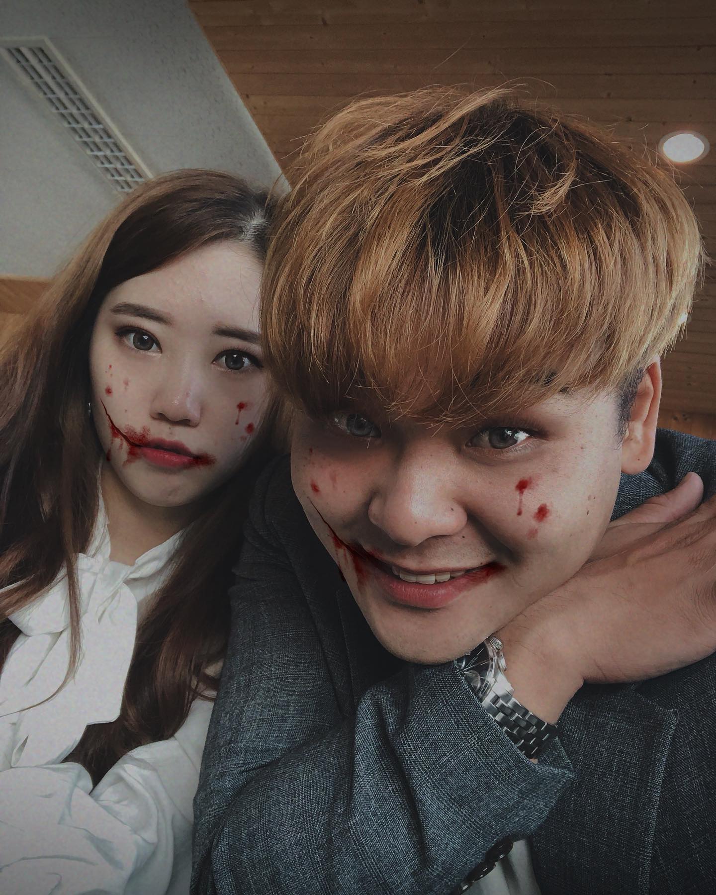 3년째 오빠와 할로윈🎃
.
.
.
#럽스타그램 #럽스타 #이태원 #할로윈 #커플 #예비부부 #소통 #소통해요 #소통환영 #일상 #맞팔해요 #맞팔환영 #좋아요 #좋아요반사 #월요일 #헬요일 #직장인 #근무중