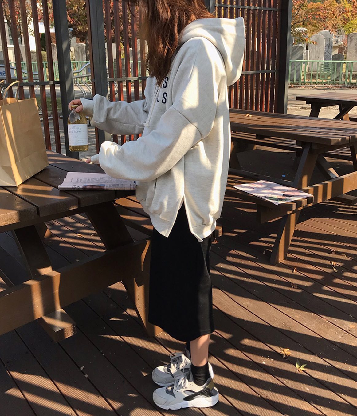 #후드맨투맨 #데일리룩 #일상 #감성 핏이 너무너무 예쁜 기모 후드💜 https://vo.la/QRqg