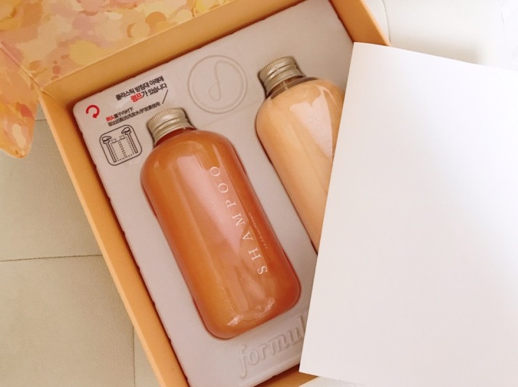 향기좋은샴푸 보습까지 좋은 포뮬라오브뷰티