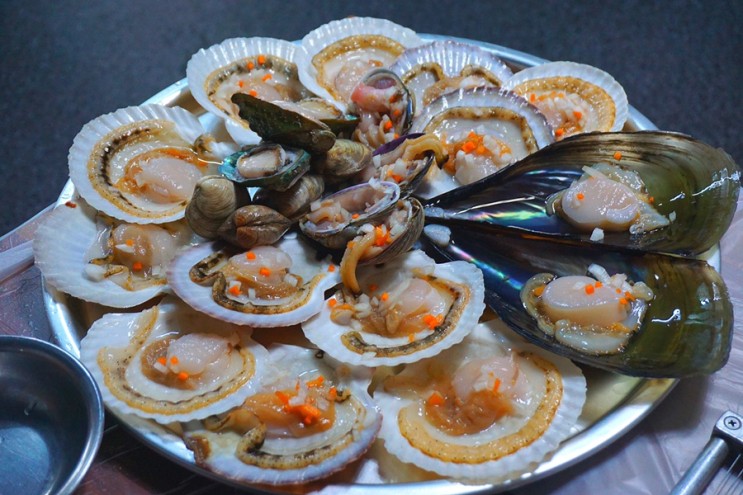 부산 송도 케이블카 조개구이 맛집 바닷속조개왕국