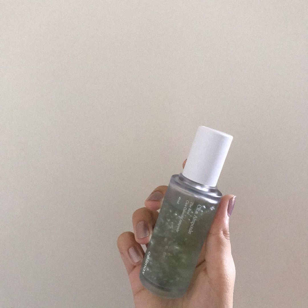 ❦𝒮𝓊_𝓎𝑒𝑜𝓃❦ on Instagram: “🌱셀리맥스 시카 카밍 앰플🌱 건성 피부지만 여름철에는 단독으ᄅ