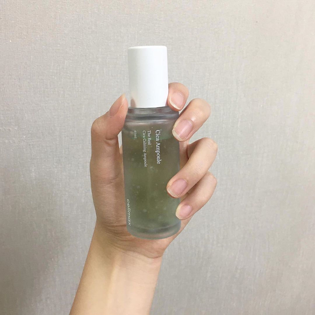 Lv.19 다예 on Instagram: “✨셀리맥스 더 리얼 시카 카밍 앰플 ✨ . 시카를 가득 담아 자극받은 피부ᄅ