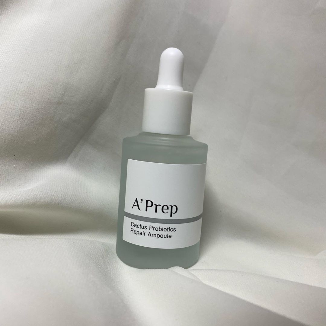 짼지 on Instagram: “마스크로 지친 피부엔 #에이프렙 공식사이트에서 8월 30일까지 30%세일! 무료배송도 진행중🥰 . #에이프렙#aprep#제주백년초앰플#백년초앰플#에이프렙백프로앰플#백