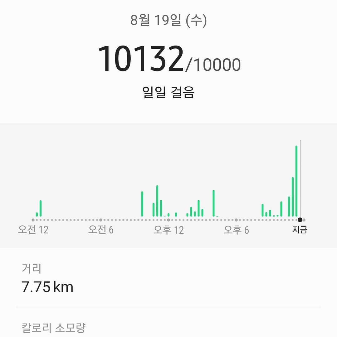 20.08.19.수

만보 ok
필라테스 50분
L자다리 20분

점심 갈비 물냉면
저녁 피자 2조각

필라테스 학원 휴가가 끝났어용
내 운동 휴식도 끝ㅜㅜ
다시 운동 화이팅!!!!
외식 줄이자!