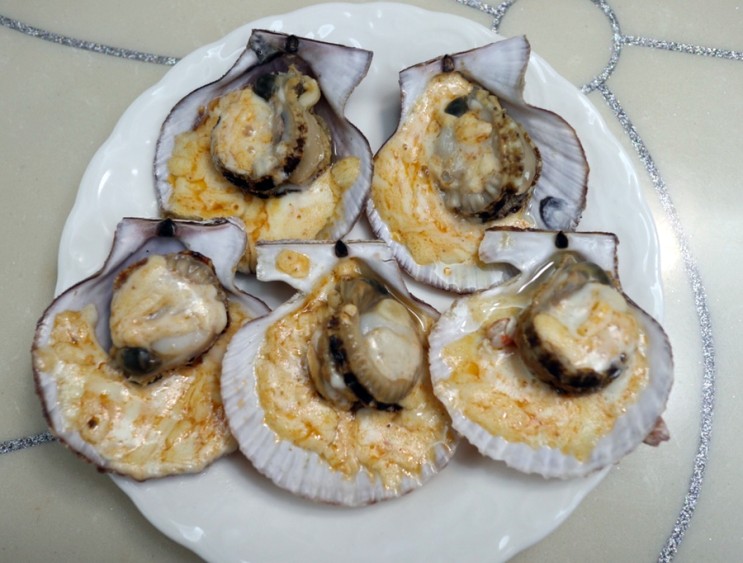 송도 배달 맛집 어부장수산 제철 해산물 자연산가리비 존맛탱
