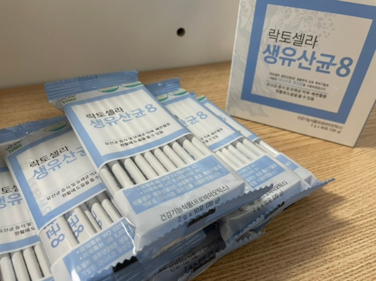 락토셀라 생유산균8 _ 프로바이오틱스 유산균을 토모프렌즈마켓에서 공동구매로 저렴하게