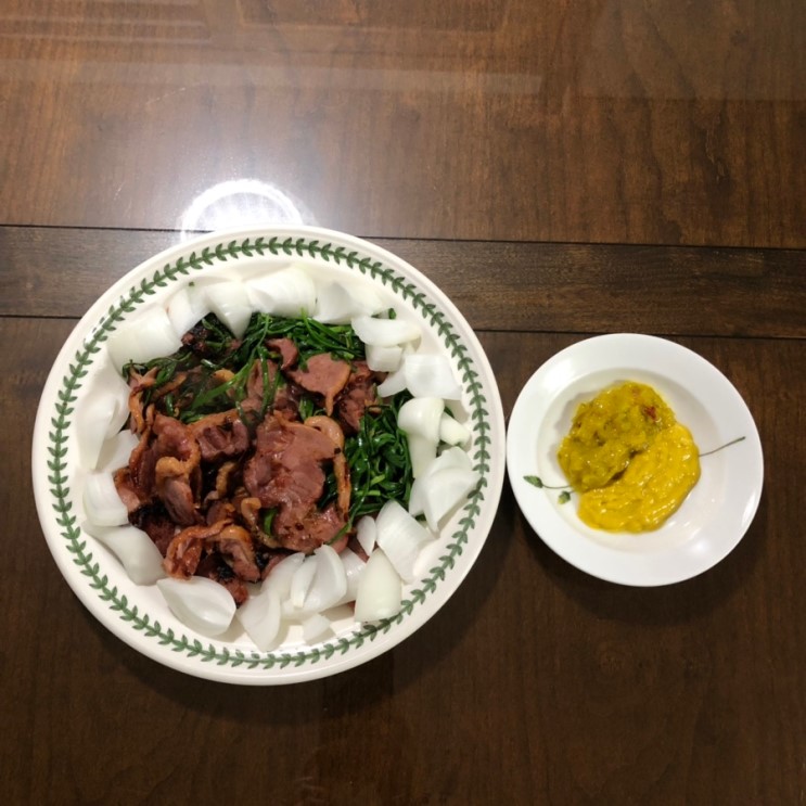 아빠 덕애 훈제오리 맛리뷰