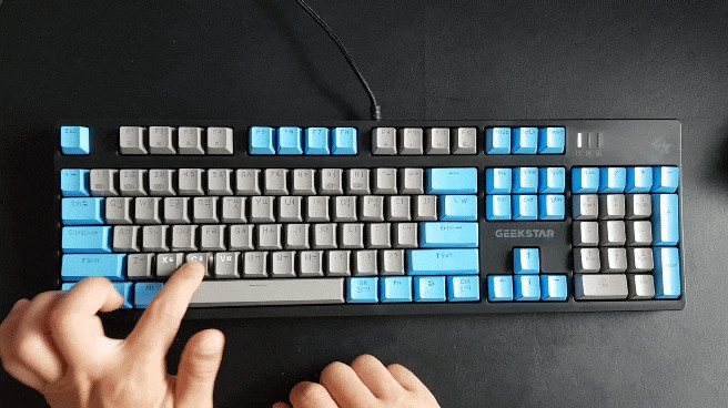 기계식키보드청축 GK710 LED키보드 굿!