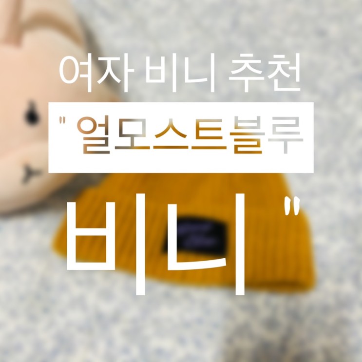 얼모스트 블루 :: 여자 비니추천