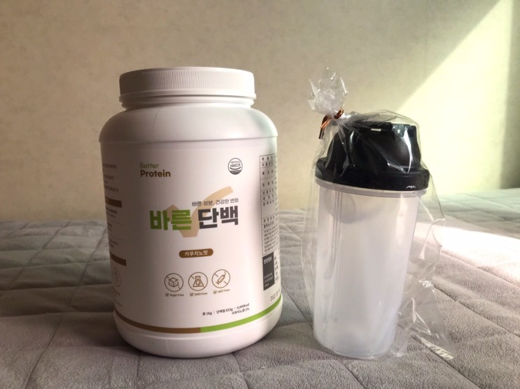 성분 좋은 단백질 쉐이크 찾는 다면 ‘바른단백’ 추천해요! (맛있는 다이어트 쉐이크)