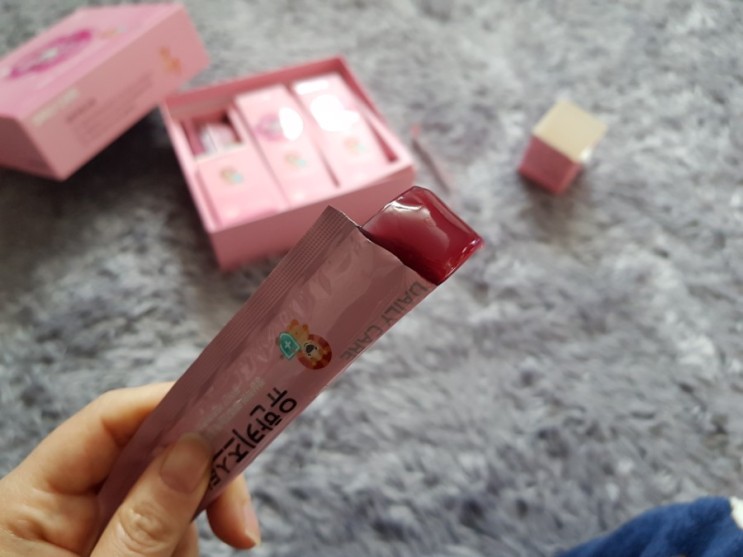 어린이영양제추천 유한키즈스틱 블루베리맛이라 최고!