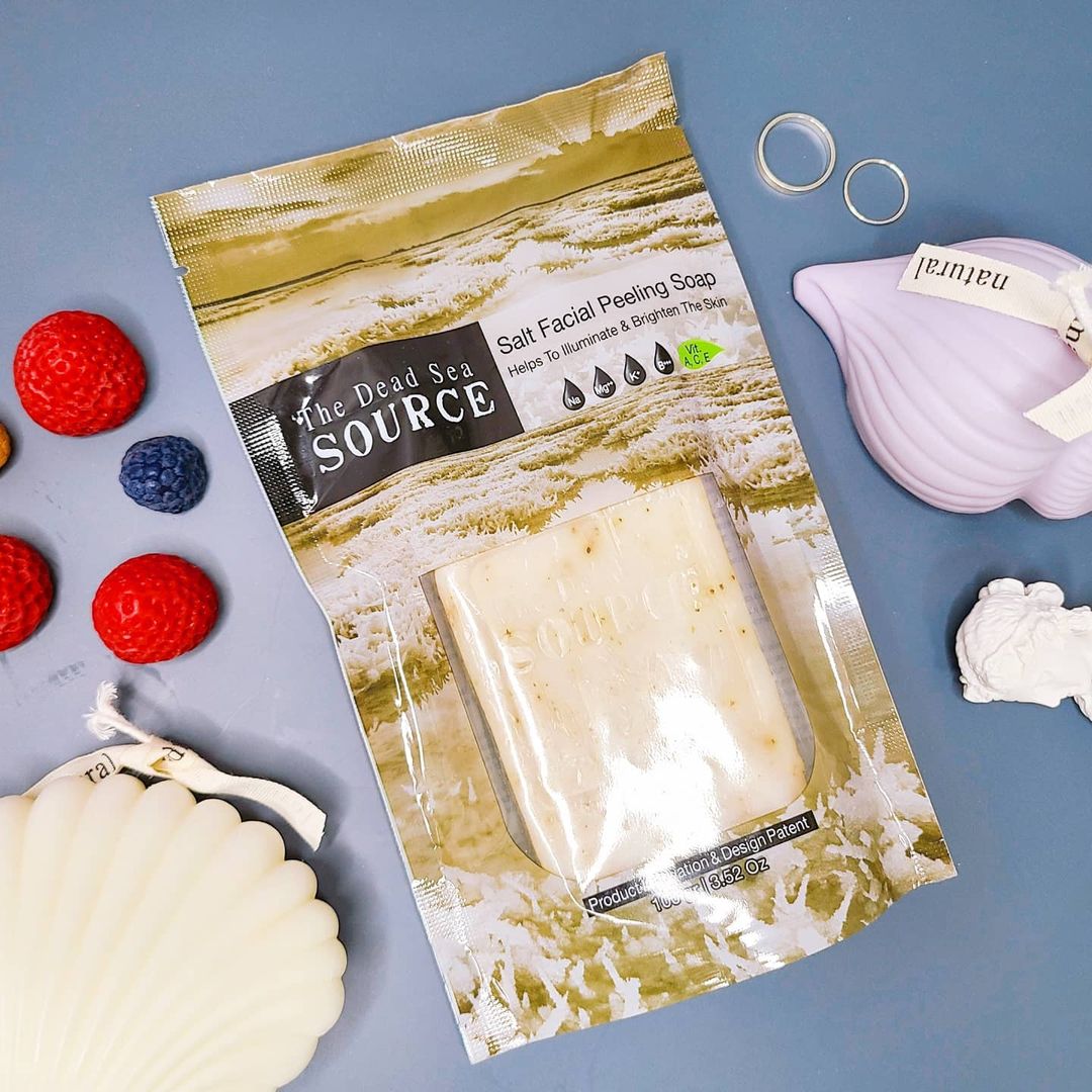 Sun Lee on Instagram: “#협찬 Dead sea salt #facialsoap of Israel♡ I usually use facial soap to wash my face in the morning instead of other type of cleansers such…”