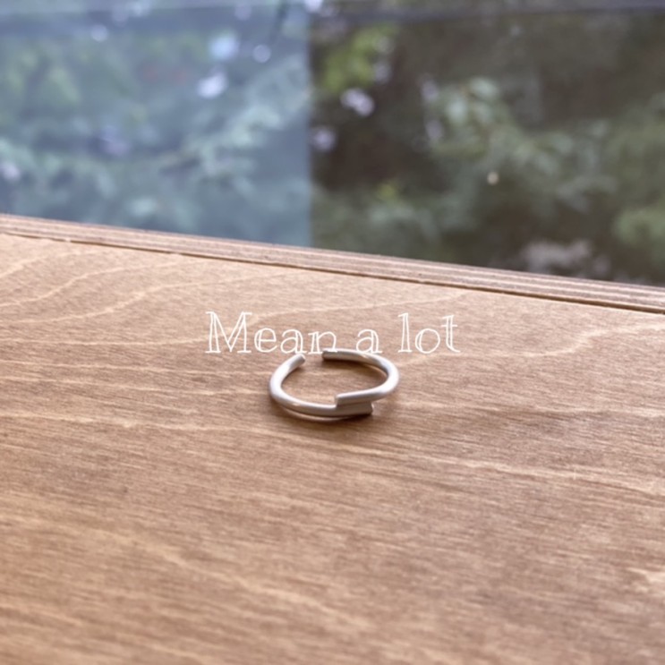 [주얼리 공예, 연남동 반지 만들기 원데이 클래스, 홍대 원데이 클래스] 민어랏 mean a lot