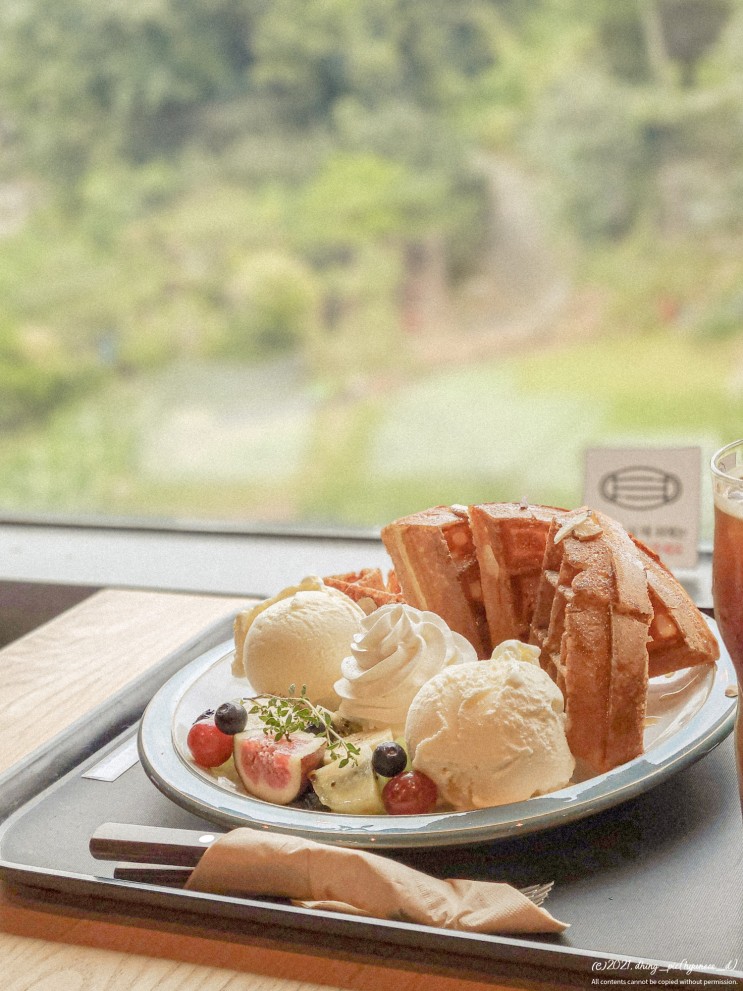 덕양구 카페 | 와플이 맛있는 파스토랄