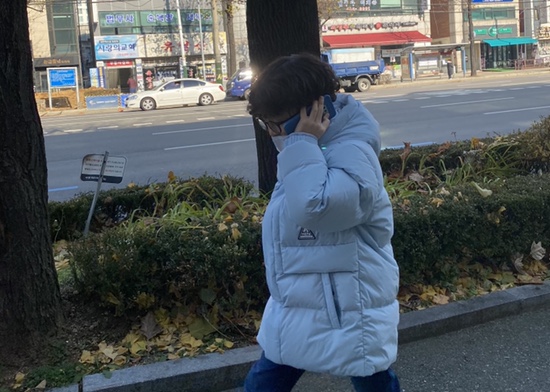 초등학생 남자아이가 직접 고른 2021년 네파키즈 패딩