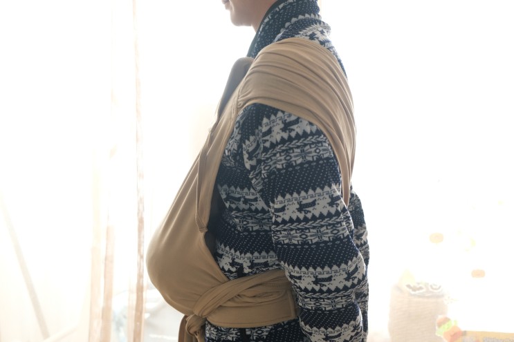 신생아슬링 코코루아기띠로 편하게