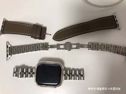 [떼루리뷰]우먼스9999_애플워치 스트랩 제공 후기