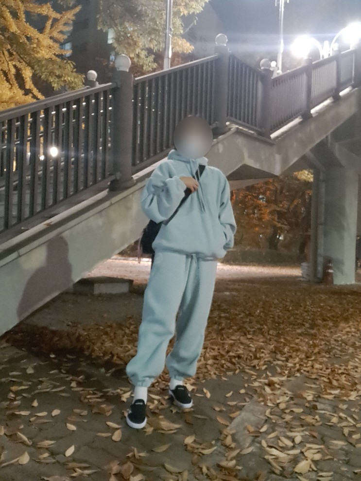플리스 후디 러브미모어 조거 팬츠 후리스세트