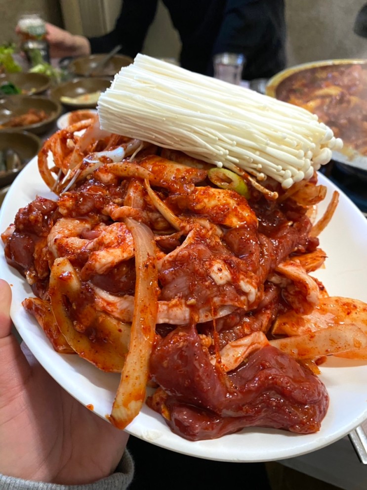 익산 오리주물럭 맛집 함라산황토가든