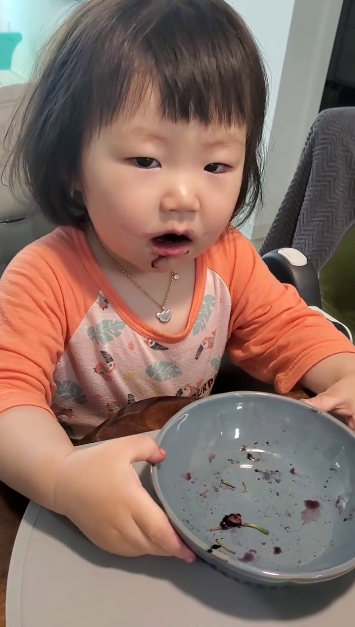 엄마 더 주세요💕
