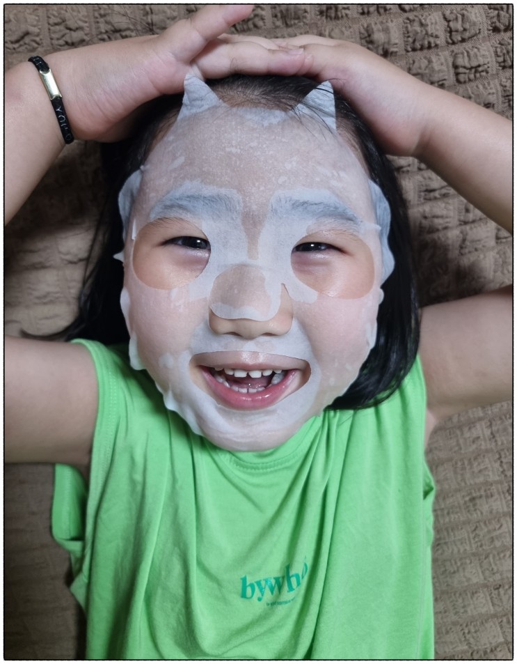 오쎄 신비 어린이 마스크팩 촉촉함에 1일 1팩!