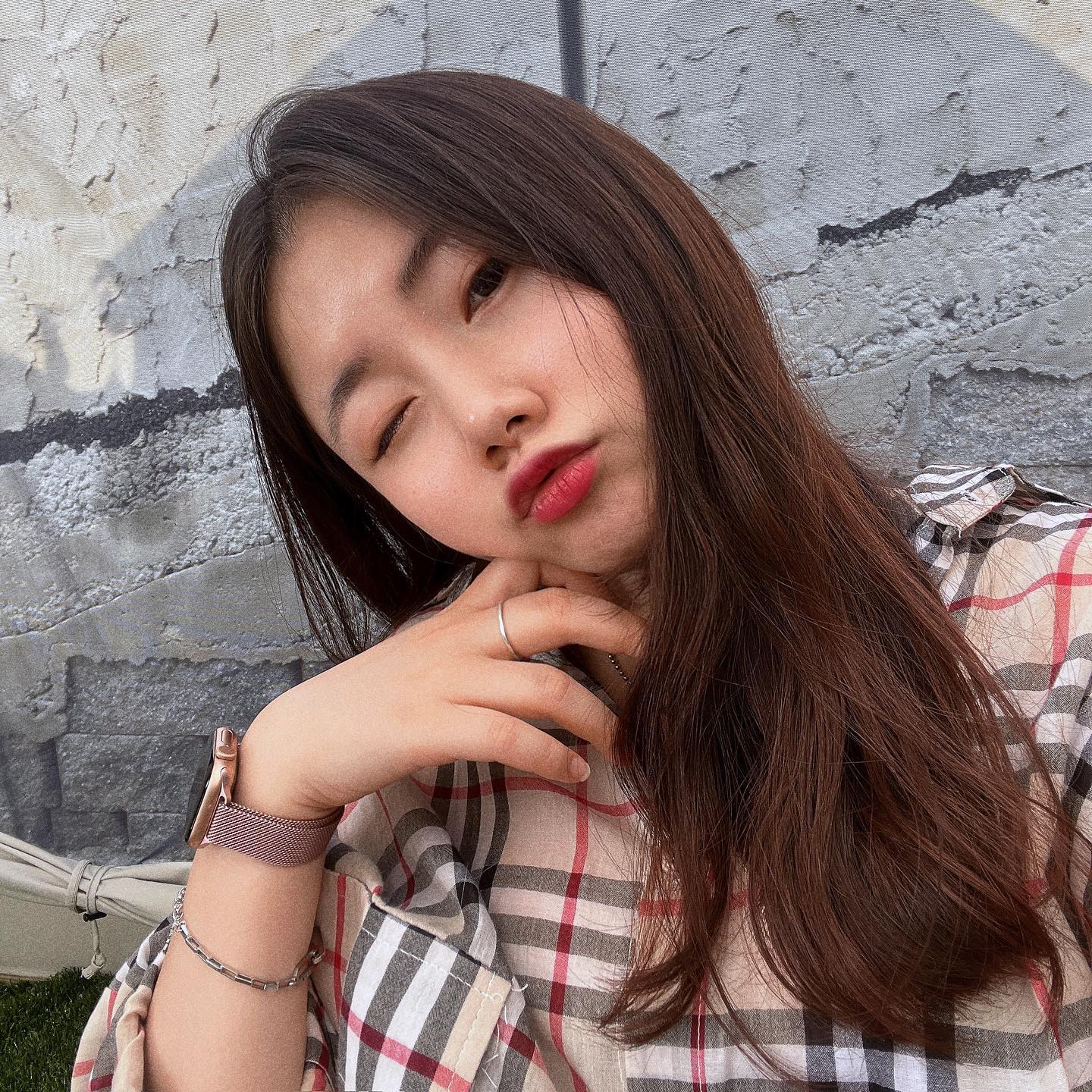 어쩌다보니 #염색 전 마지막 #셀카