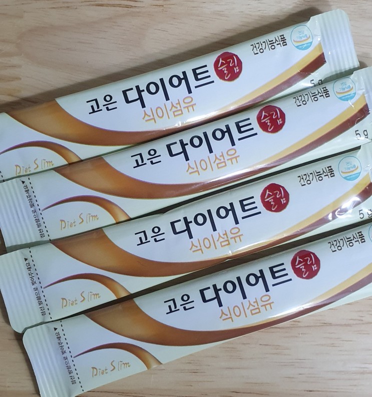 고은다이어트슬림식이섬유 체험분 솔직 후기