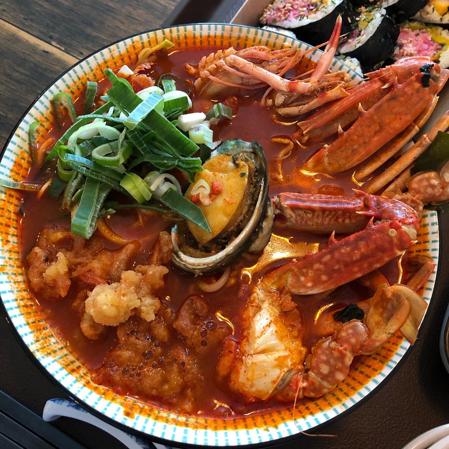#제주맛집 #중문맛집 #오후새우시#딱새우라면🦐 #게살김밥 #맛집#먹스타그램 #먹팔 #먹스타