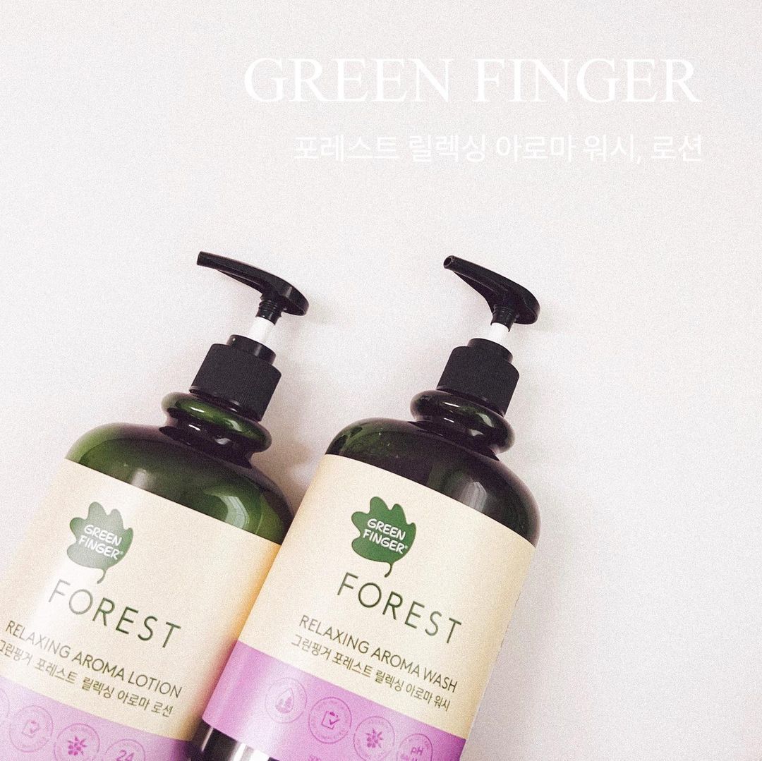 Elin Kim on Instagram: “#협찬 `ღ´ #광고 ˗ˋˏϟˎˊ˗⠀ ⠀ ⠀ ⠀ ✧ 그린핑거 포레스트 릴렉싱 아로마 ⸝⸝• ̫•⸝⸝⠀ ⠀ 그린핑거에서 포레스트 릴렉싱 아로마 워시와 로션을 완트니네로 보