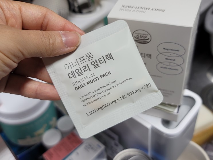 피로회복을 위한 이너프롬 데일리 멀티팩