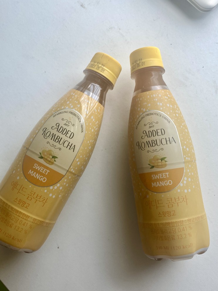 로우카페인, 무알콜 음료 추천 "애디드 콤부차(ADDED KOMBUCHA)"