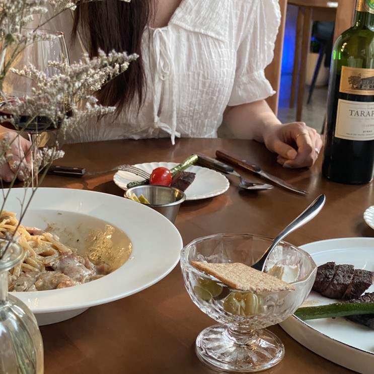 상복맛집 / 상복역 분위기 좋은 주도와인