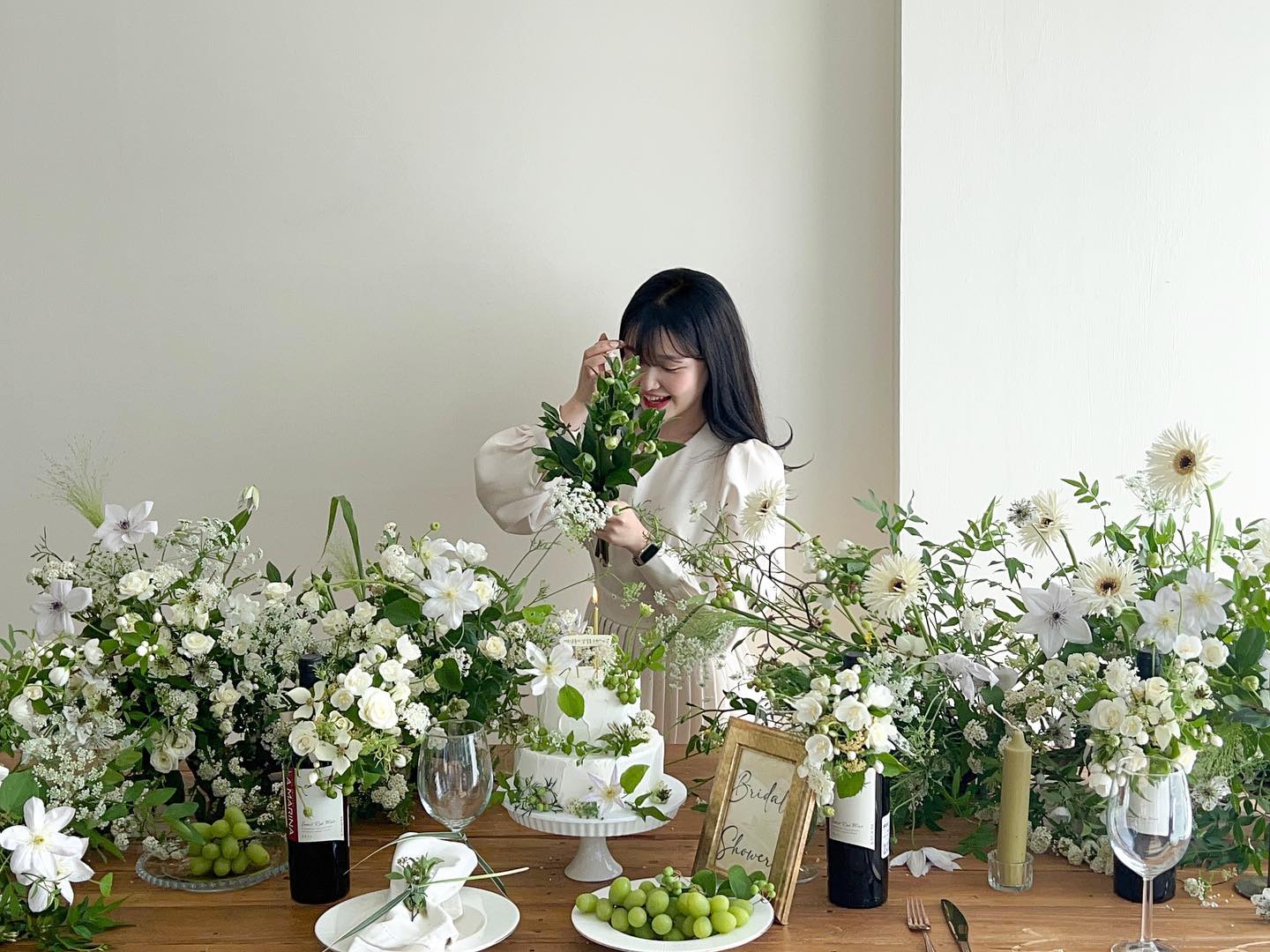 행복했던 꽃수업🌸
드디어 사진 정리 시작 ෆ⸒⸒⸜( ˶'ᵕ'˶)⸝
