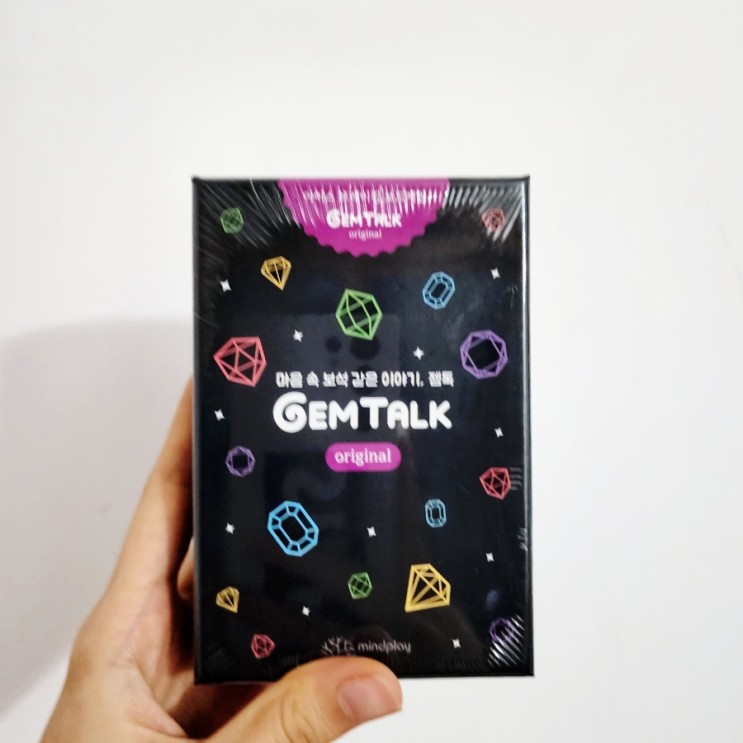 [마인드플레이] 아이스브레이킹 대화게임, 마음 속 보석 같은 이야기를 나눌 수 있는 젬톡 오리지날