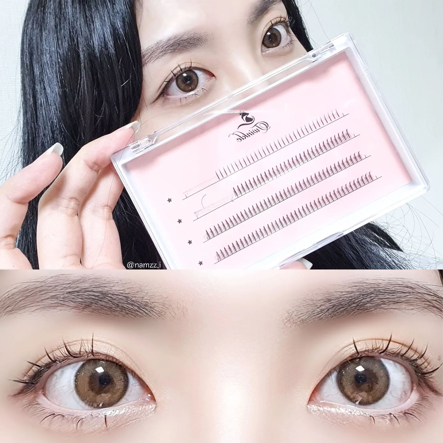 눈을 한층 더 예뻐보이고 또렷하게 만드는 연예인속눈썹, 가닥속눈썹 연출템💓

저는 아이트인 속눈썹키트 중 엣지속눈썹 8~10mm를 섞어서 사용했는데요!

중앙은 길게 눈머리, 눈꼬리 쪽으로 향할수록 짧은 속눈썹을 붙여 눈이 좀 더 동그랗고 위로 커보이게 연출했어요!

언더도 같이 들어있어서 언더포인트 속눈썹 연출도 가능해요 : )❤

아이트인 제품이 속눈썹 굵기가 얇아서 자연스럽고 눈이 무겁지않고 가볍게 연출할 수 있어 편리하더라고요!

평소 아이메이크업 후 완성도를 높이고 싶으시거나 아이돌 아이메이크업 연출을 원하신다면 추천드려요💕

#잼페이스 #잼플루언서 #협찬 #아이트인 #연예인속눈썹 #가닥속눈썹 #장원영속눈썹 #motd