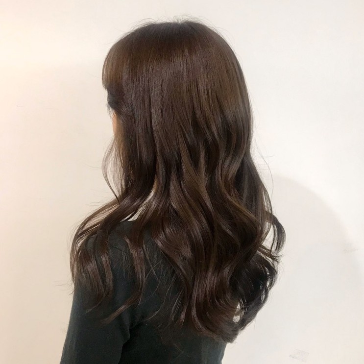 [반에스 헤어] :: 탈색없이 에쉬브라운 염색 ;) + 테오쌤 시술! (비포/에프터 有)