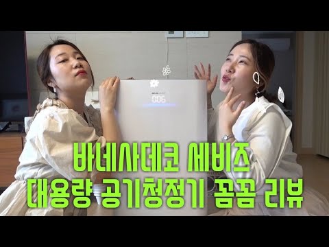 바네스데코 세비즈 실내공기청정기🌬 고르고고른 대용량 공기청정기 줌마쌍둥이 꼼꼼 리뷰🍃