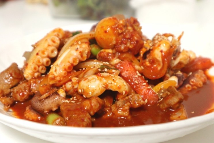 쭈꾸미전골 , 제철 국내산 쭈꾸미로 만들면 맛있어요 (ⓦ.식욕점)