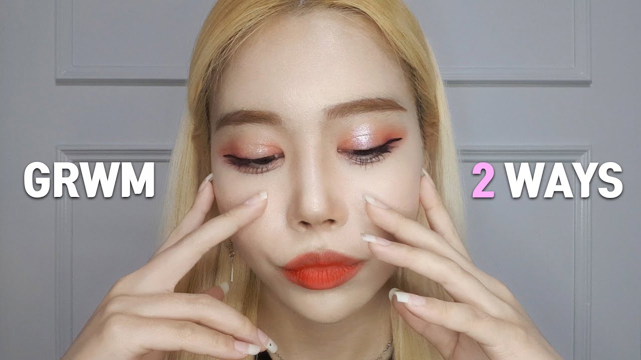 겟레디윗미GRWM & 신상 섀도우팔레트 추천 뽕뽑기 | 클리오 프로 아이 팔레트 스트릿 파스텔 [리제 월드]