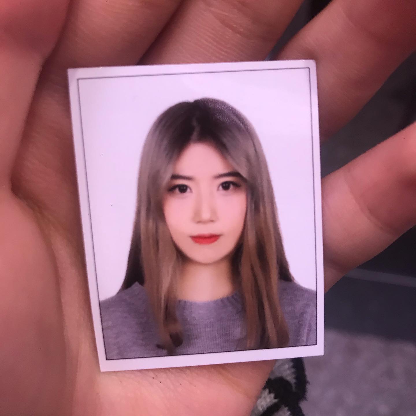 민증사진 이게 누구람 ... 🥰
