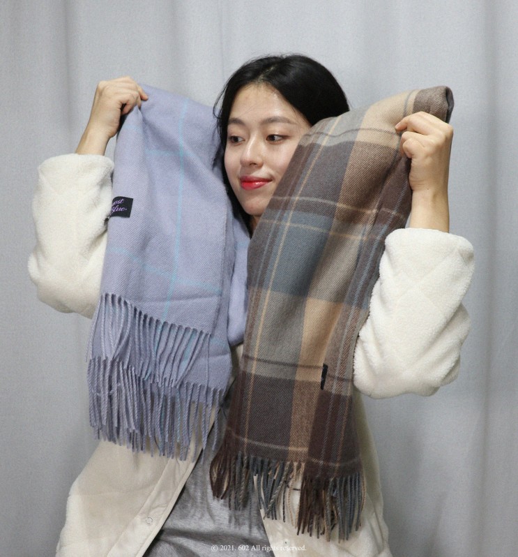 얼모스트블루 아스트로 산하머플러 매는 법